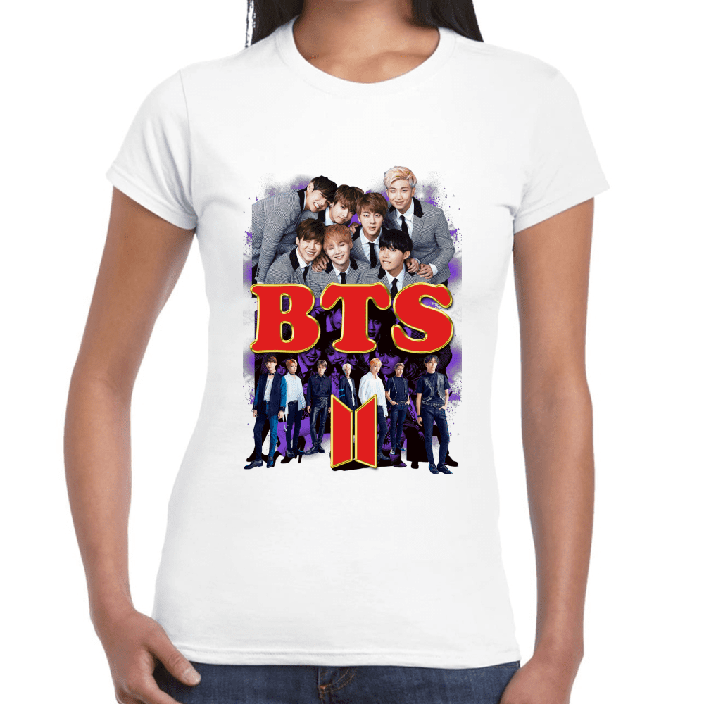 Playera BTS Algodón Premium #1177 Imagen secundaria del producto
