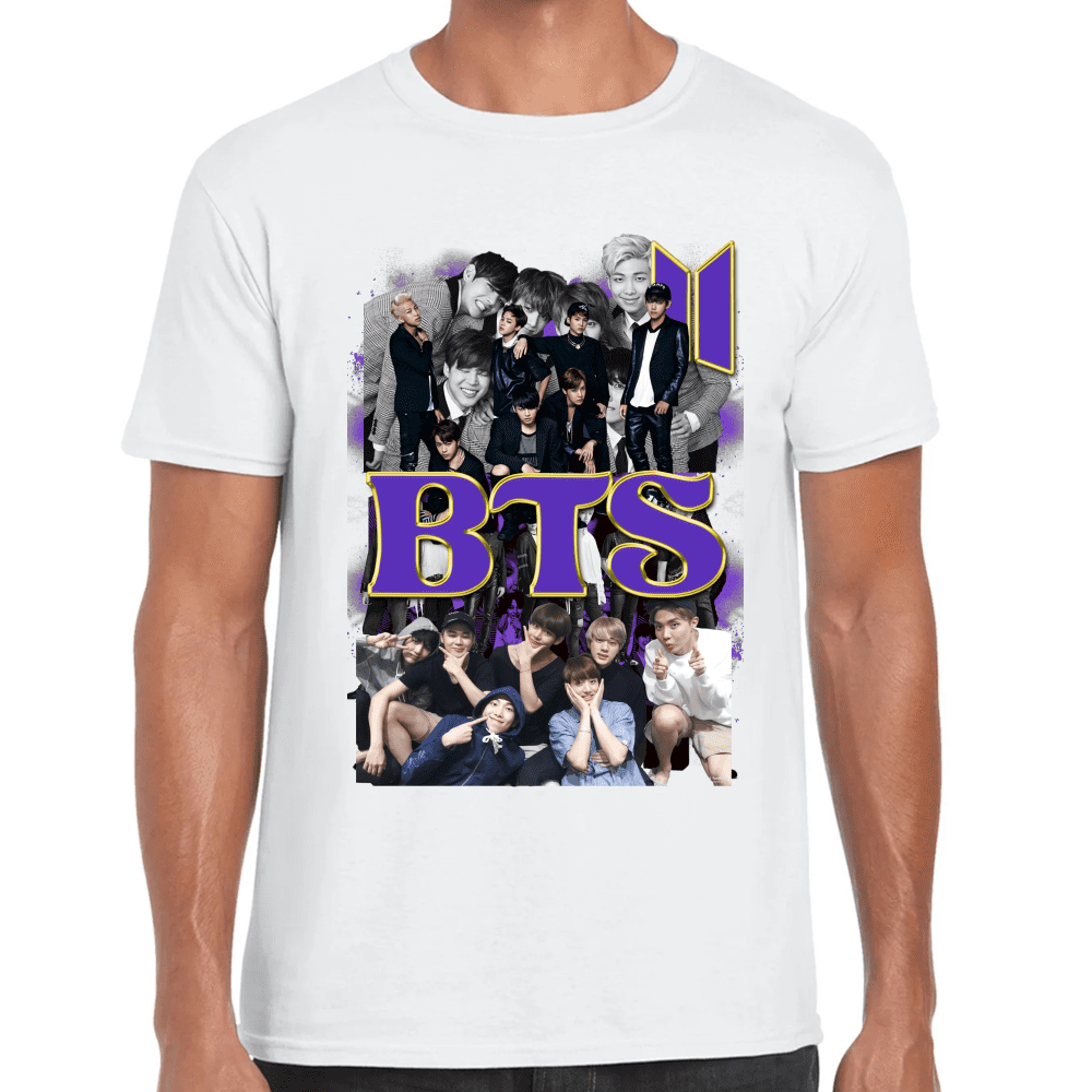 Playera BTS Algodón Premium #1178 Imagen principal del producto
