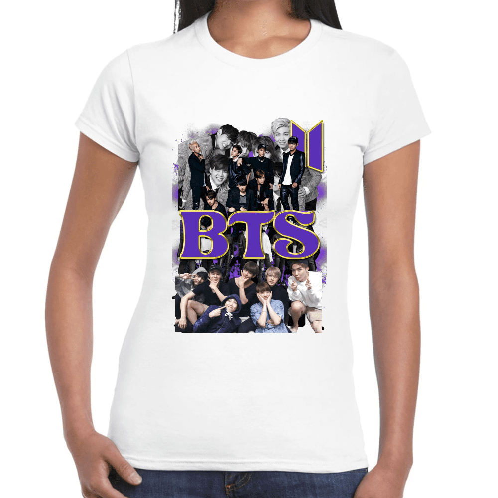 Playera BTS Algodón Premium #1178
