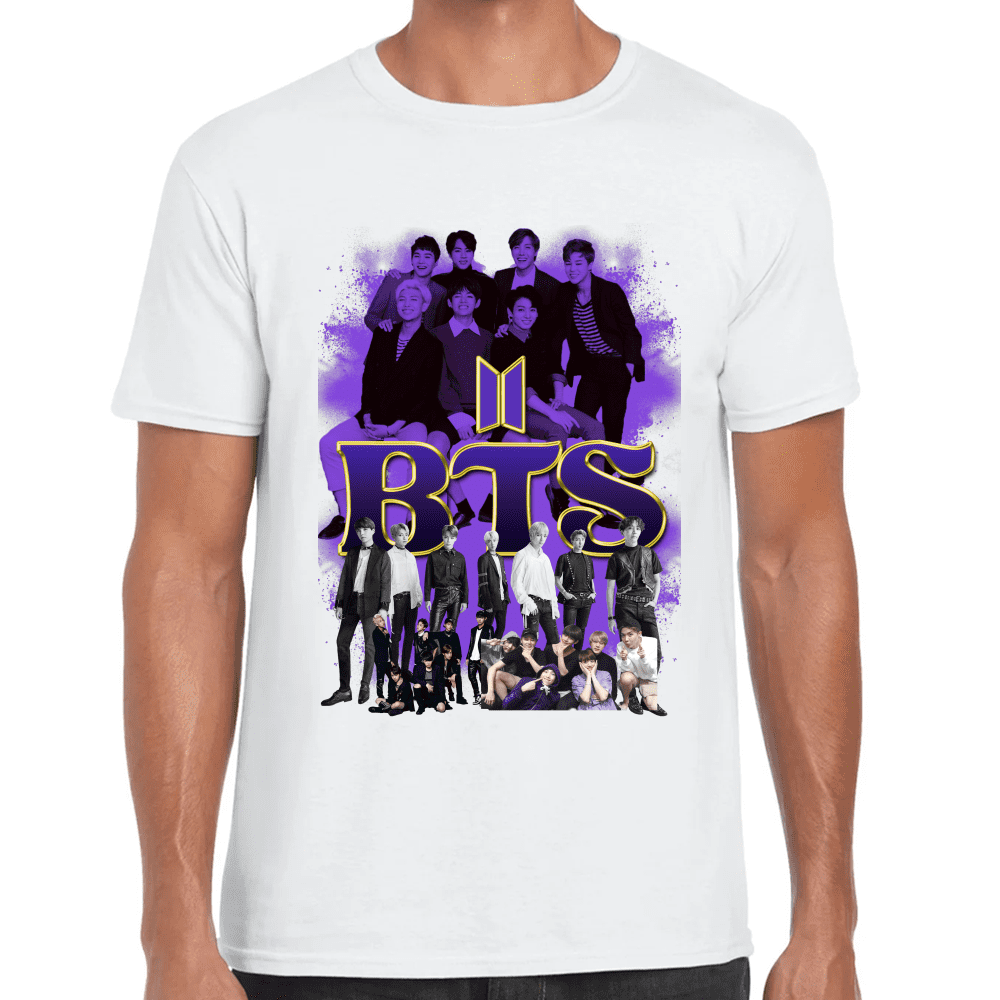 Playera BTS Algodón Premium #1179 Imagen principal del producto