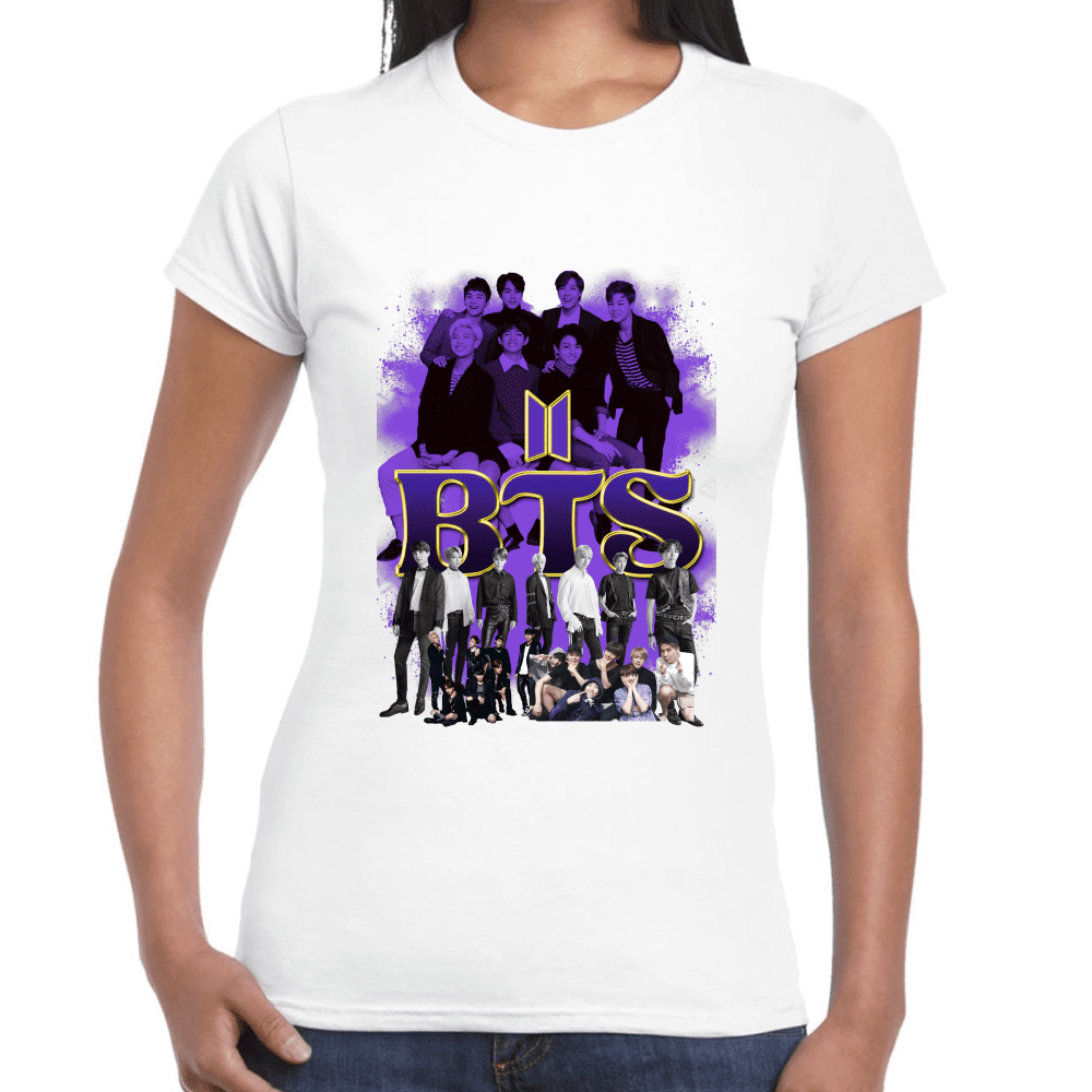 Playera BTS Algodón Premium #1179