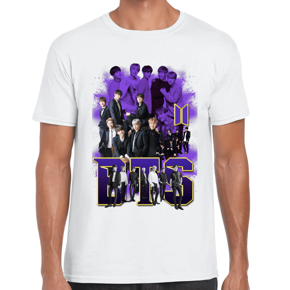 Playera BTS Algodón Premium #1180