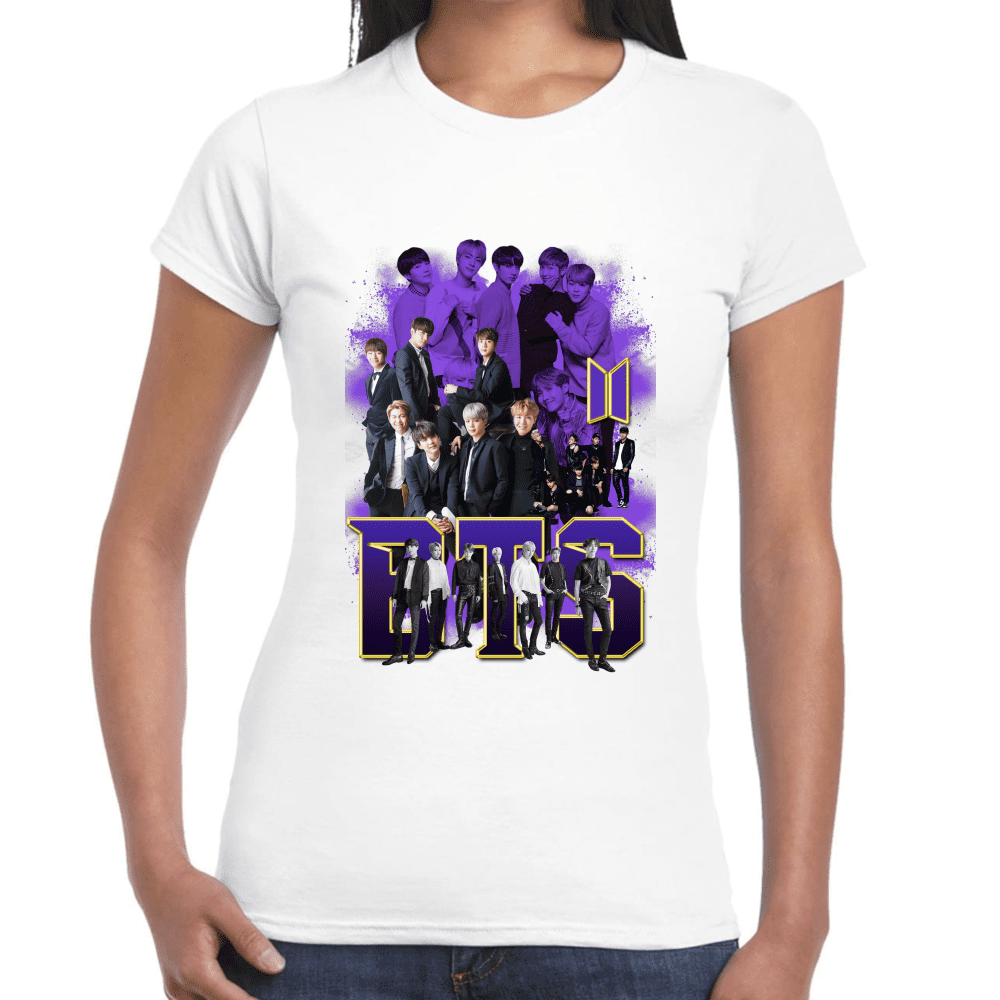 Playera BTS Algodón Premium #1180