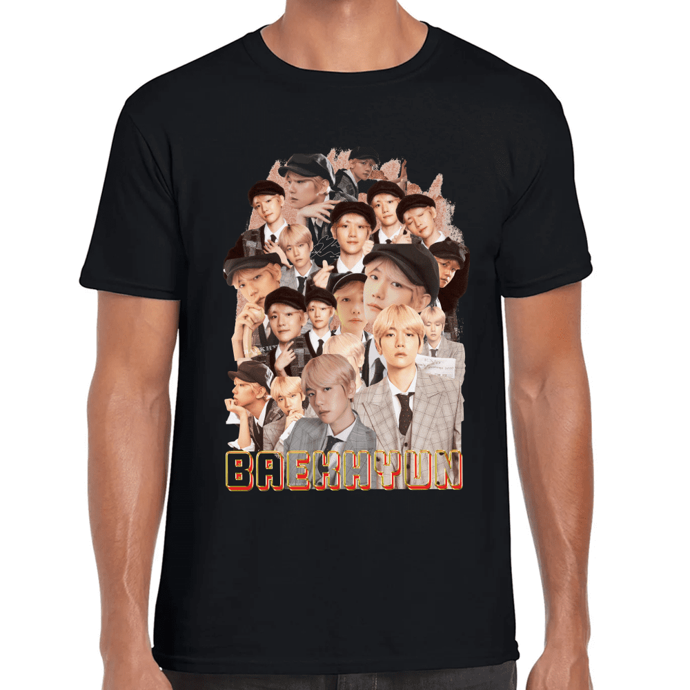 Playera Baekhyun Exo Algodón Premium #1181 Imagen principal del producto