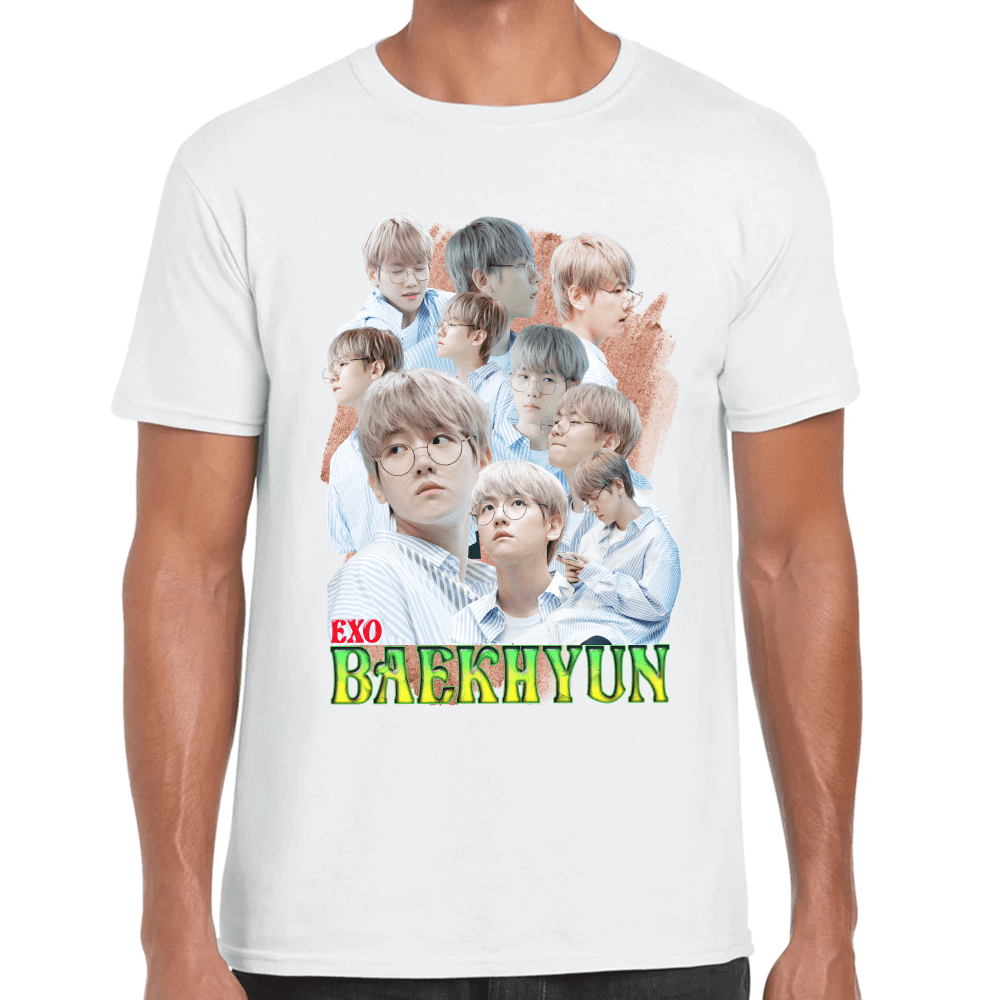 Playera Baekhyun Exo Algodón Premium #1182