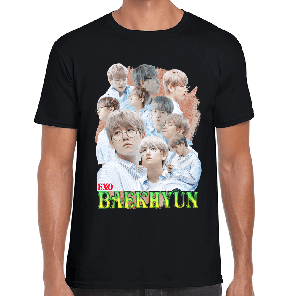 Playera Baekhyun Exo Algodón Premium #1182