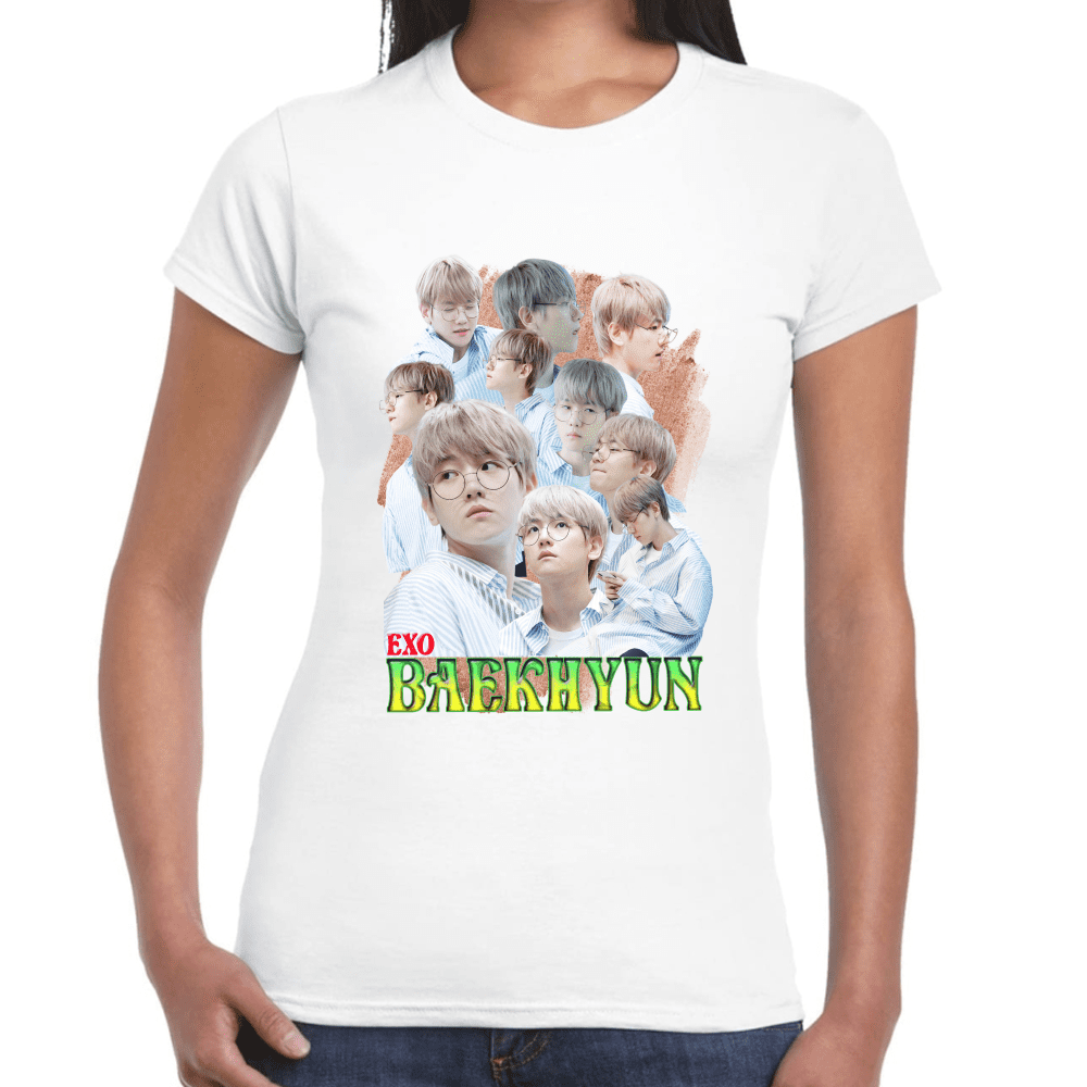 Playera Baekhyun Exo Algodón Premium #1182