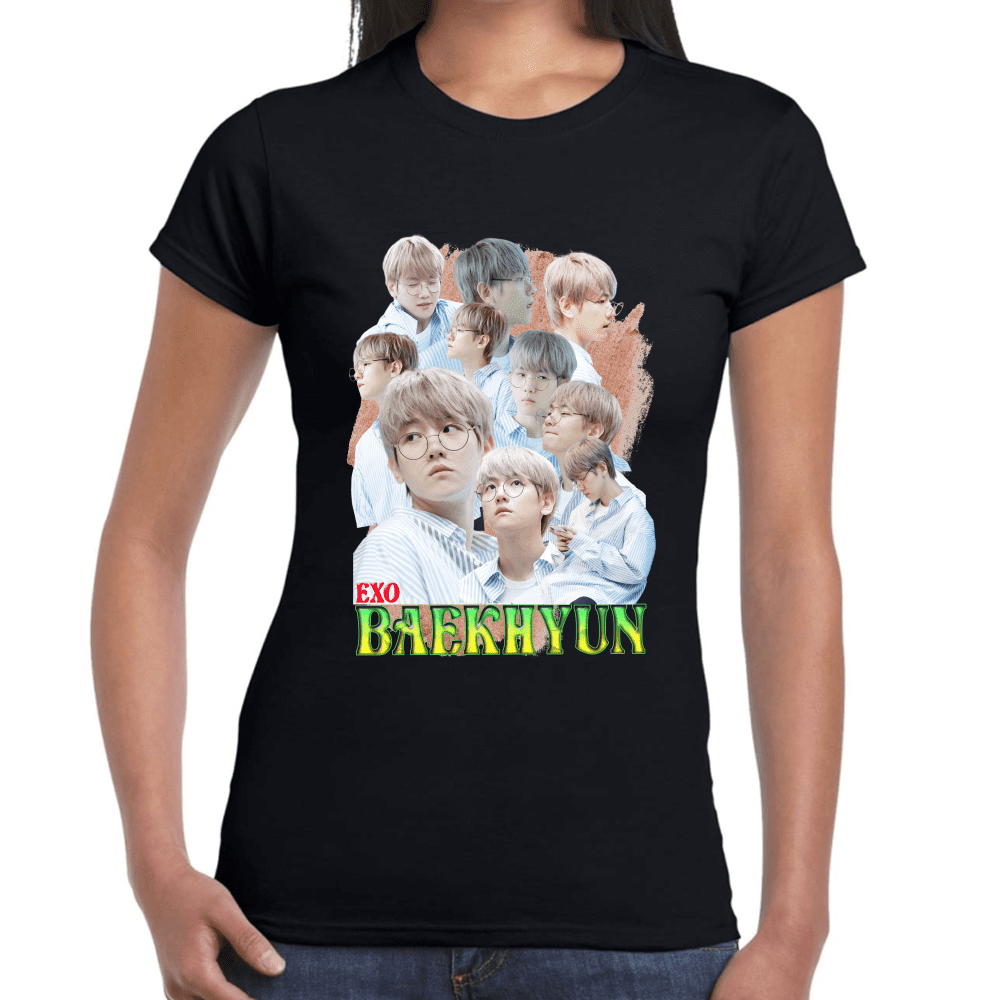 Playera Baekhyun Exo Algodón Premium #1182
