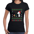 Playera Snoopy Navidad Algodonn Premium #1188