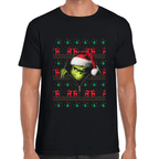 Playera Grinch Navidad Algodón Premium #1191