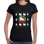 Playera Hello Kitty Navidad Algodón Premium #1198