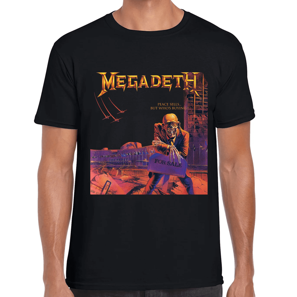 Playera Megadeth Peace Sells But Who's Buying Algodón Premium #1203 Imagen principal del producto