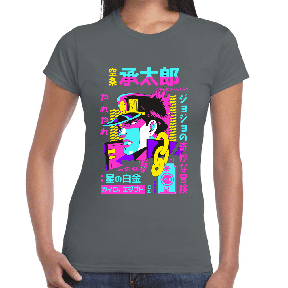 Playera JoJo's Jotaro Kujo Algodón Premium #1204