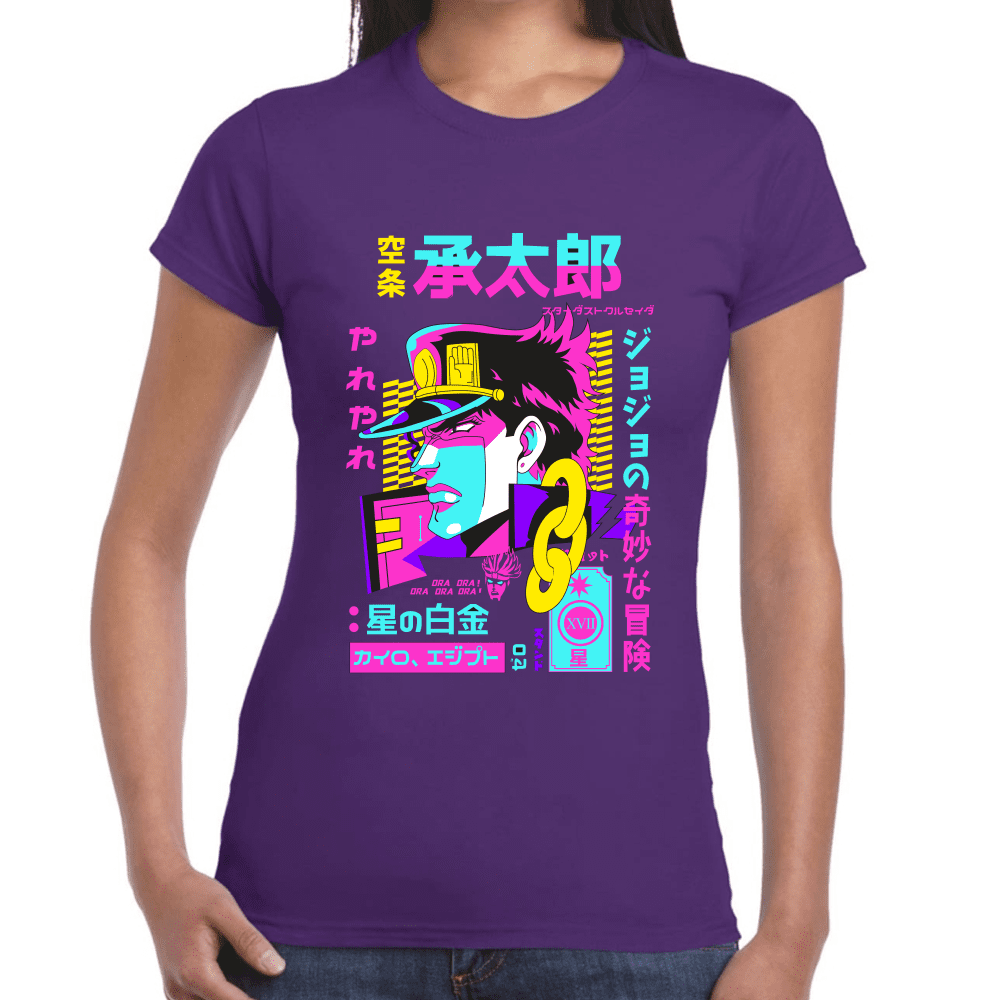 Playera JoJo's Jotaro Kujo Algodón Premium #1204