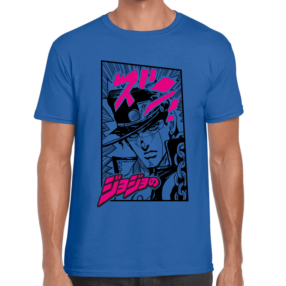 Playera JoJo’s Jotaro Kujo Algodón Premium #1205