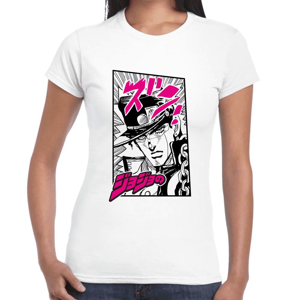 Playera JoJo’s Jotaro Kujo Algodón Premium #1205