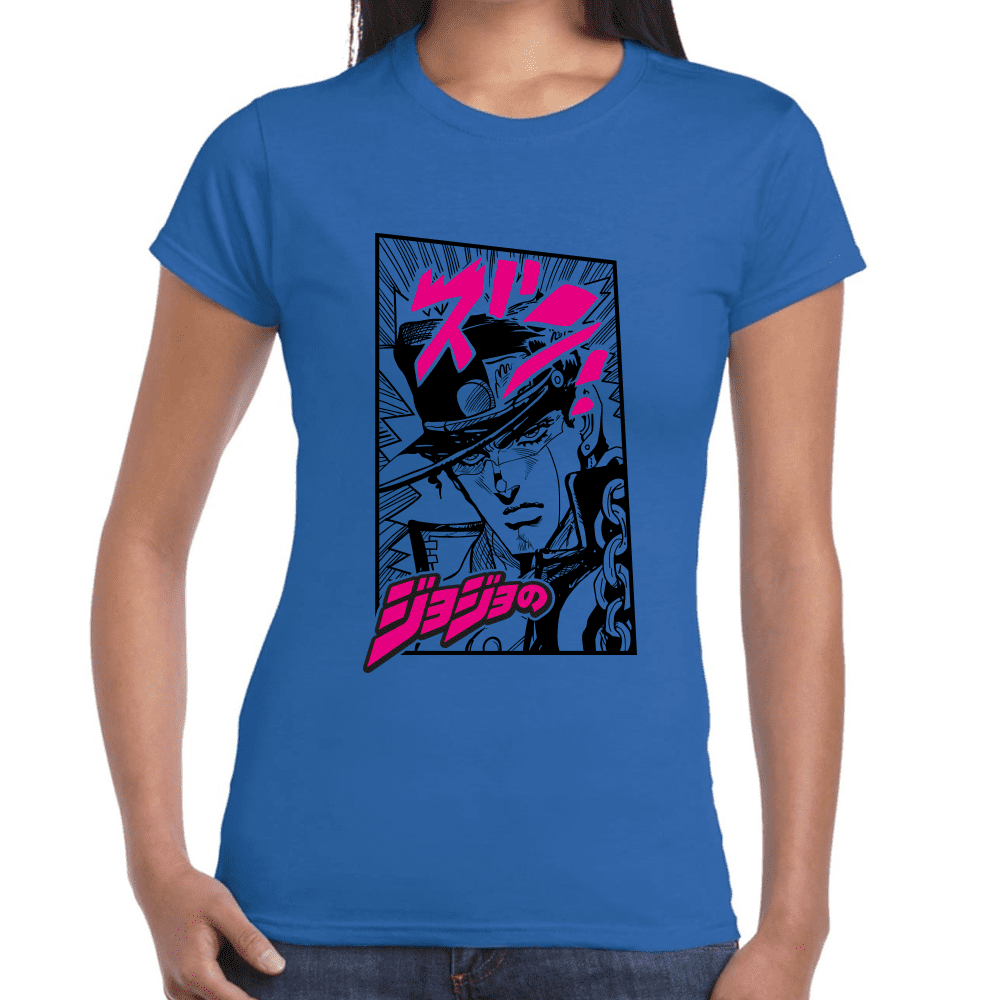 Playera JoJo’s Jotaro Kujo Algodón Premium #1205