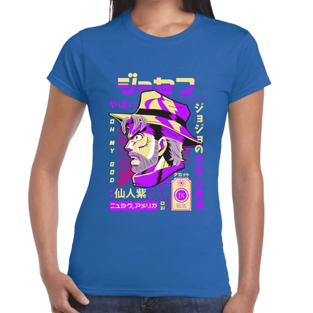 Playera Jojo's Joseph Joestar Algodón Premium #1026