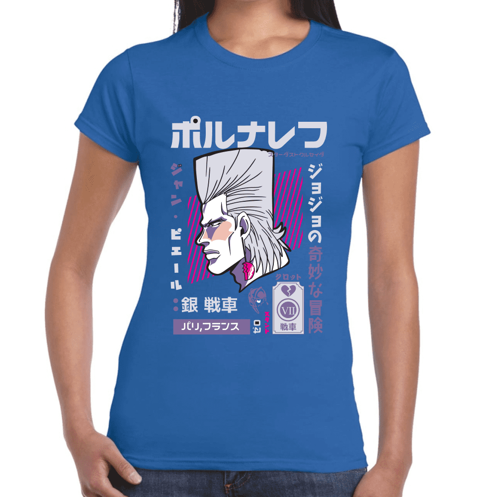 Playera Jojo's Jean Polnareff Algodón Premium #1208