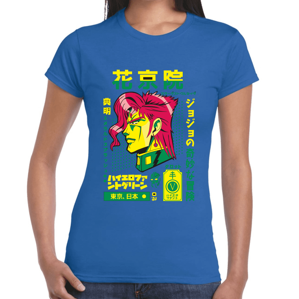 Playera Jojo's Noriaki Kakyoin Algodón Premium #1209
