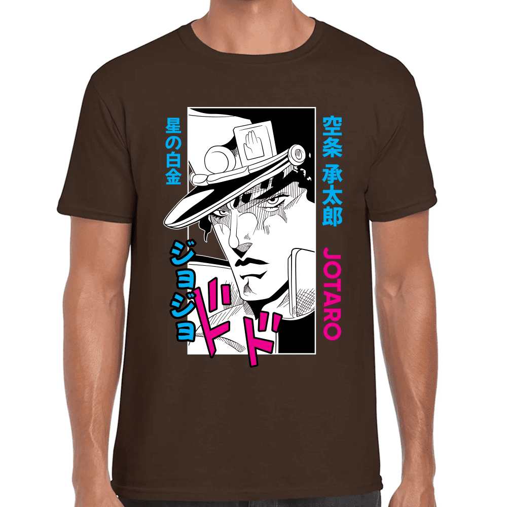 Playera Jojo's Jotaro Kujo Algodón Premium #1214