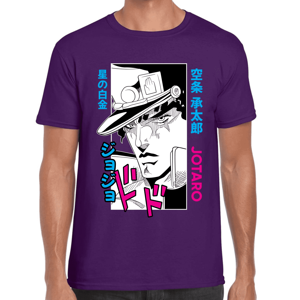 Playera Jojo's Jotaro Kujo Algodón Premium #1214