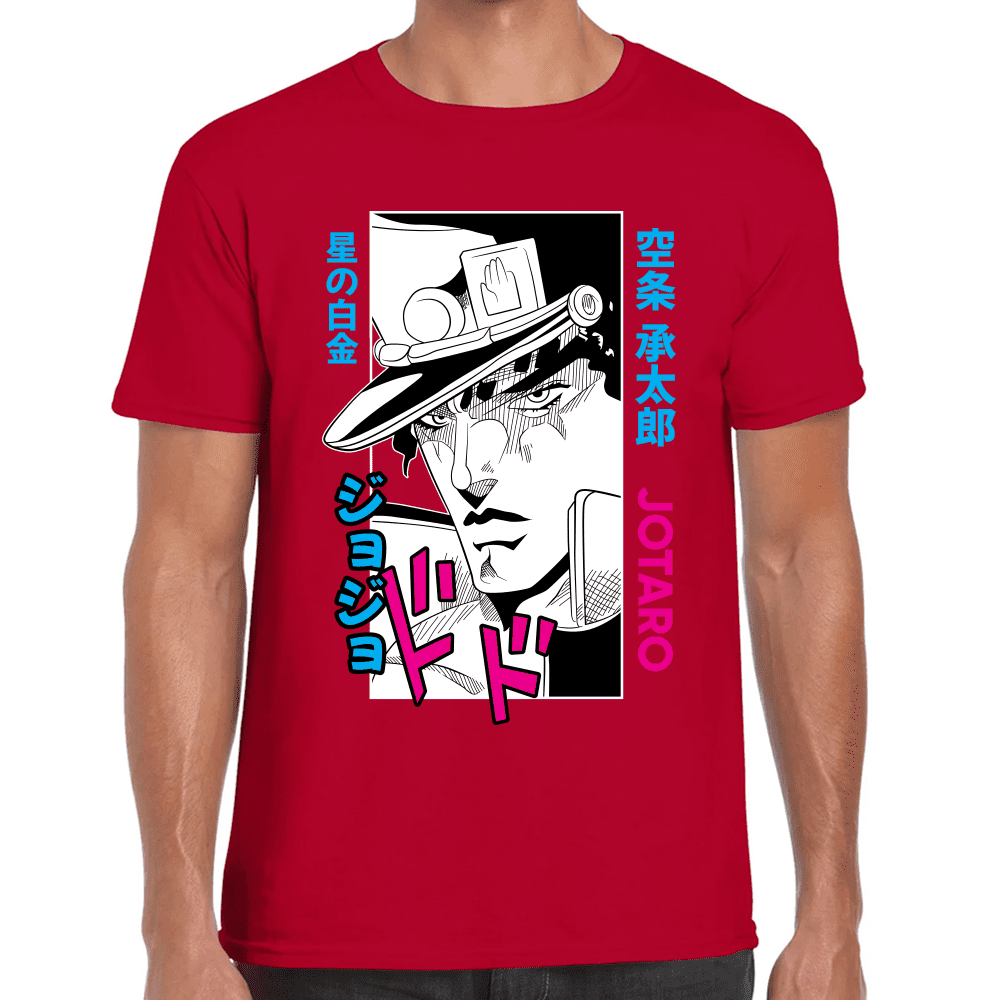 Playera Jojo's Jotaro Kujo Algodón Premium #1214
