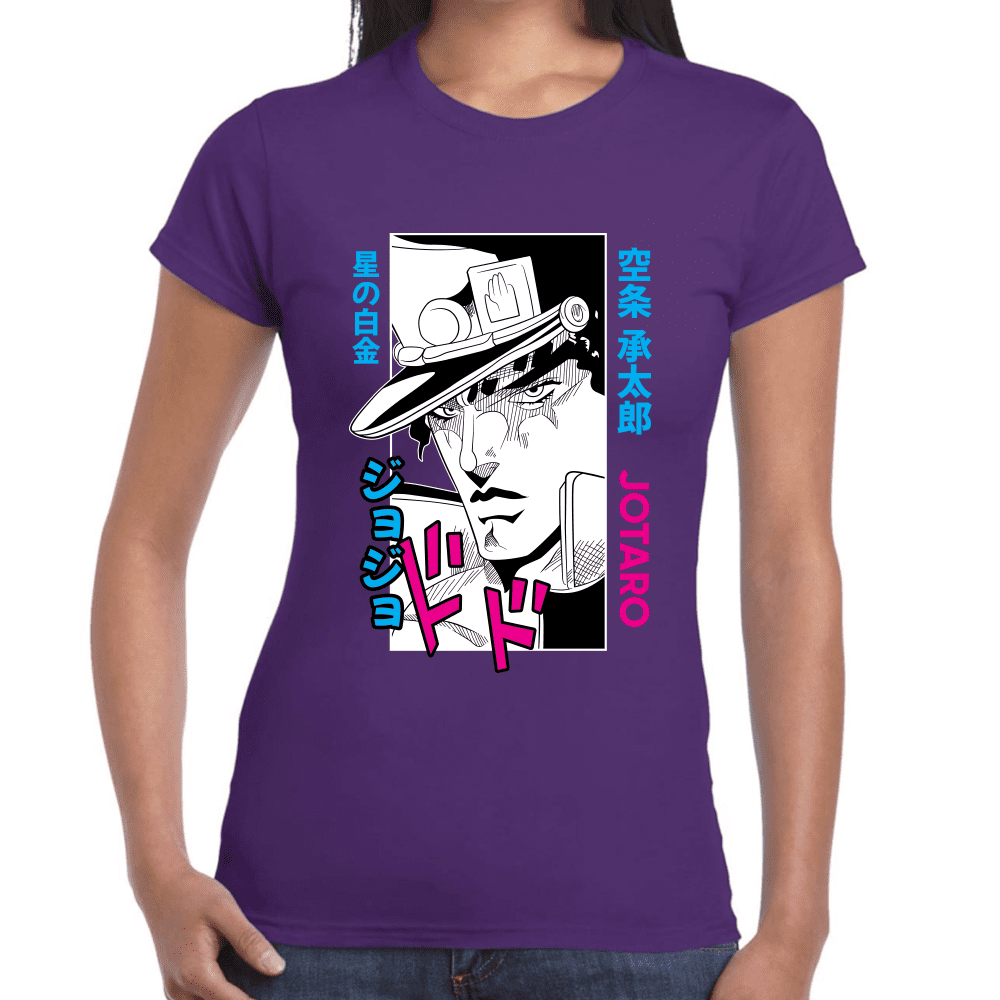 Playera Jojo's Jotaro Kujo Algodón Premium #1214