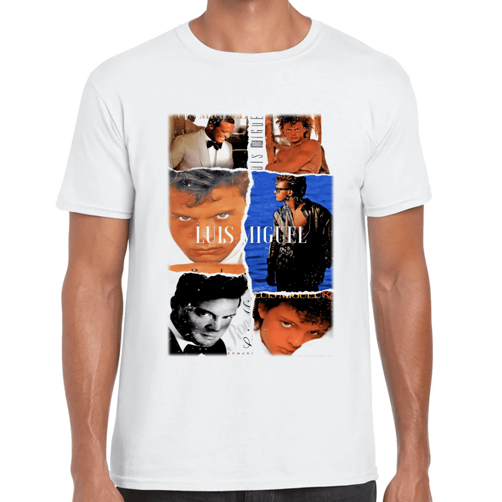 Playera Luis Miguel Algodón Premium #1215