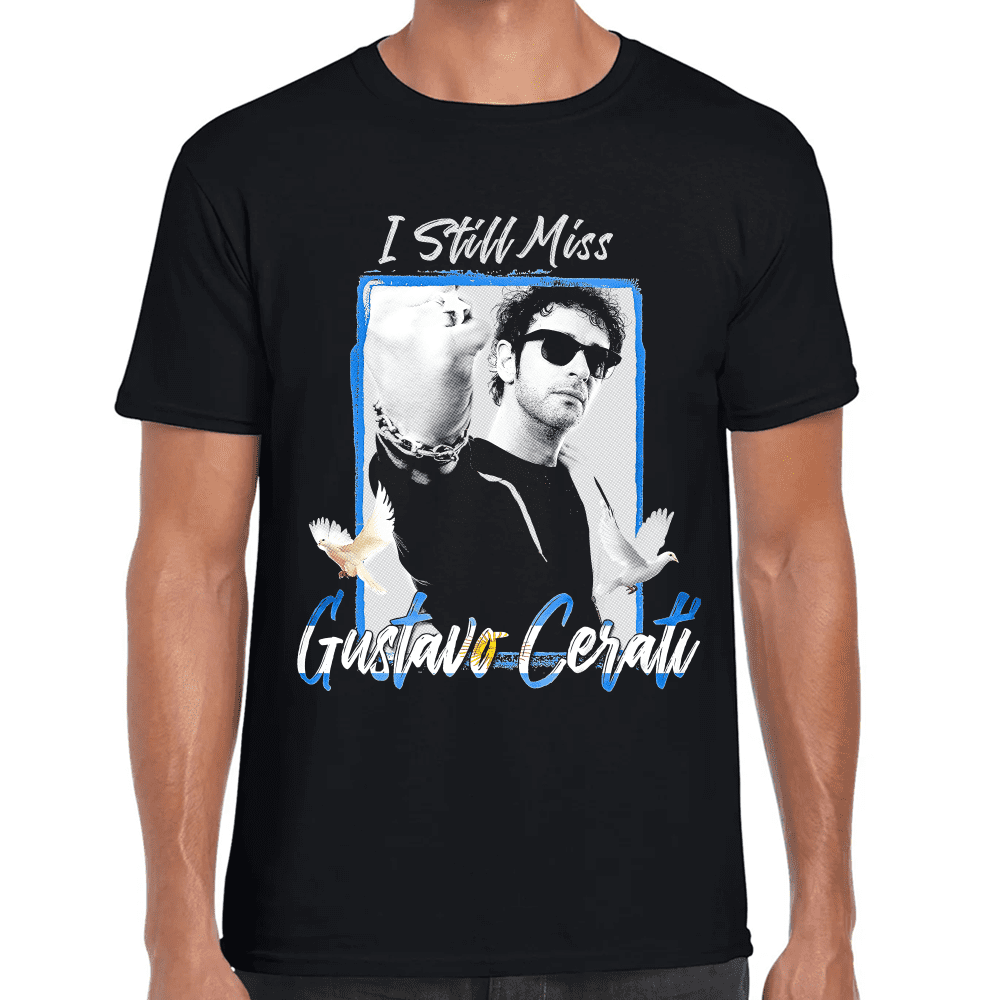 Playera Gustavo Cerati Algodón Premium #1218