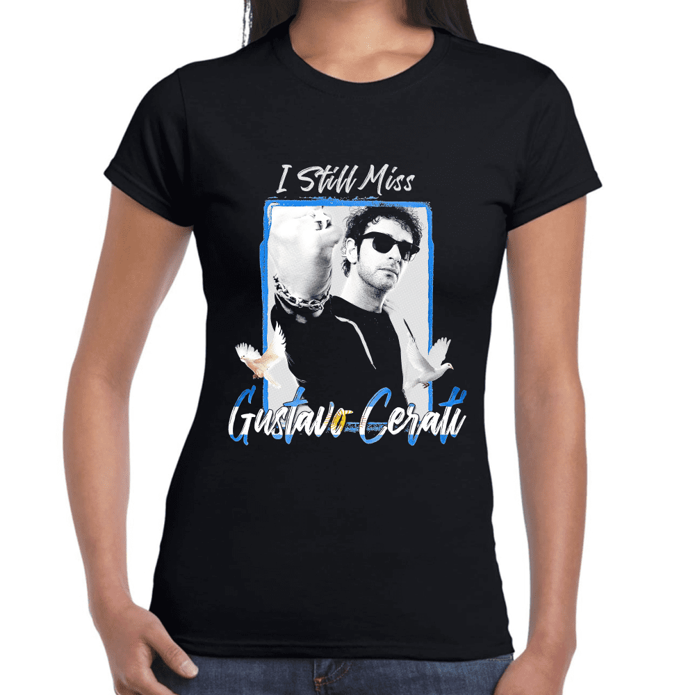 Playera Gustavo Cerati Algodón Premium #1218