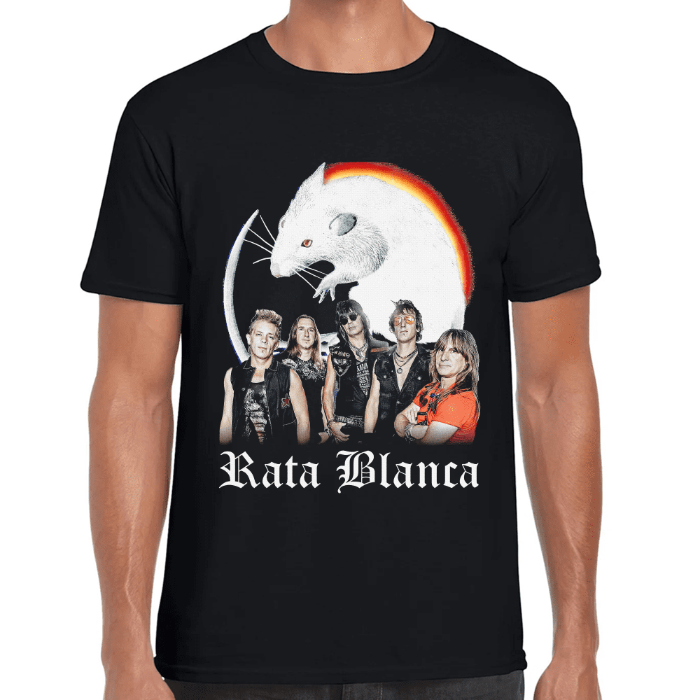Playera Rata Blanca VII Algodonn Premium #1222 Imagen principal del producto