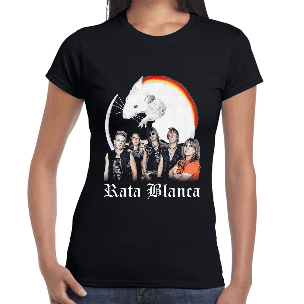 Playera Rata Blanca VII Algodonn Premium #1222 Imagen secundaria del producto