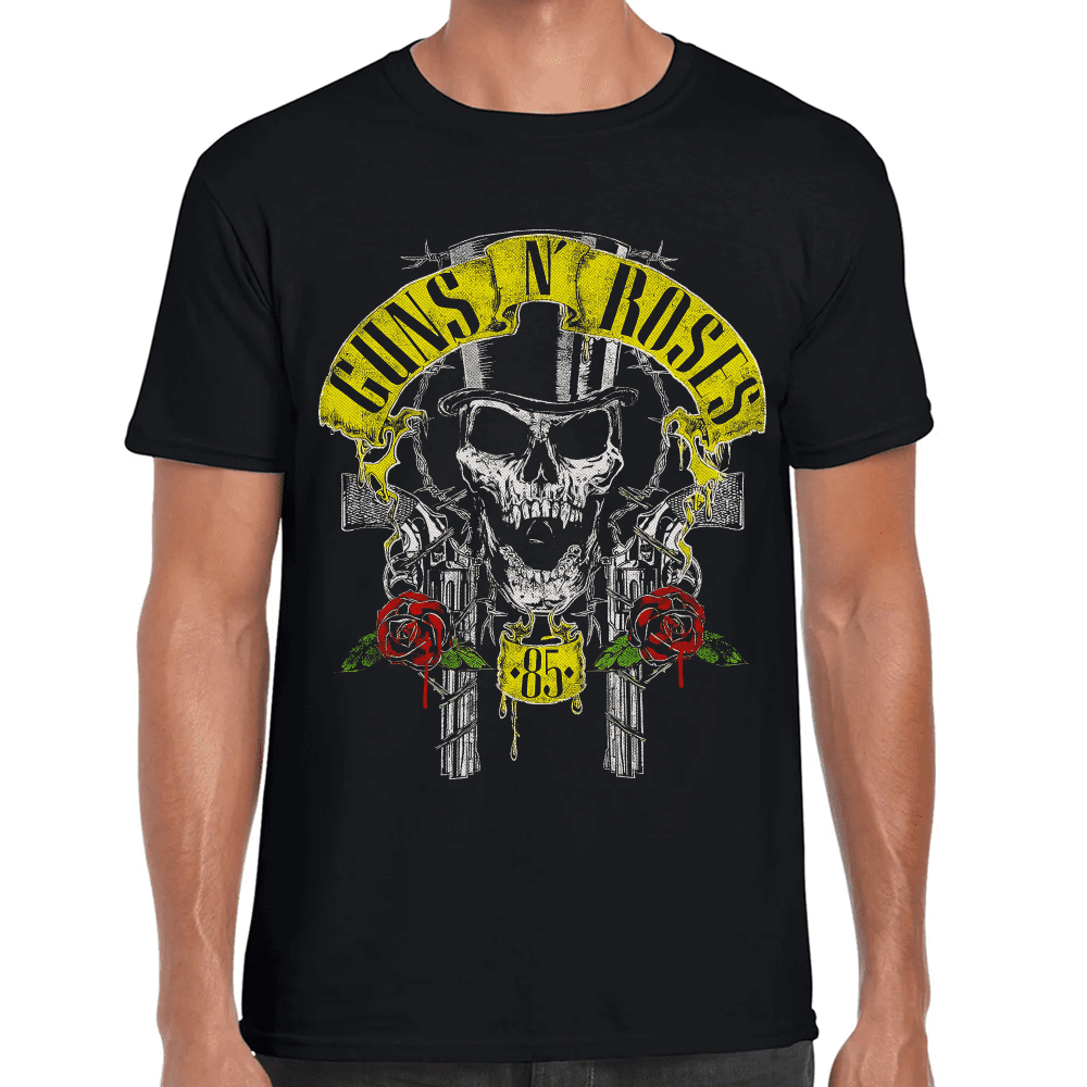 Playera Guns N’ Roses 85 Algodón Premium #1232
