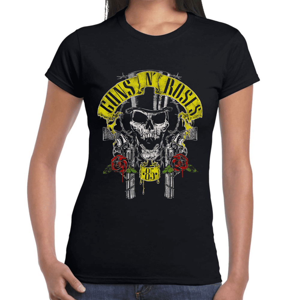 Playera Guns N’ Roses 85 Algodón Premium #1232