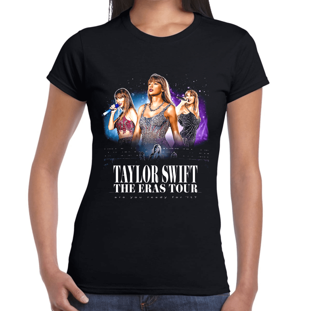 Playera Taylor Swift The Eras Tour Algodón Premium #1235 Imagen secundaria del producto