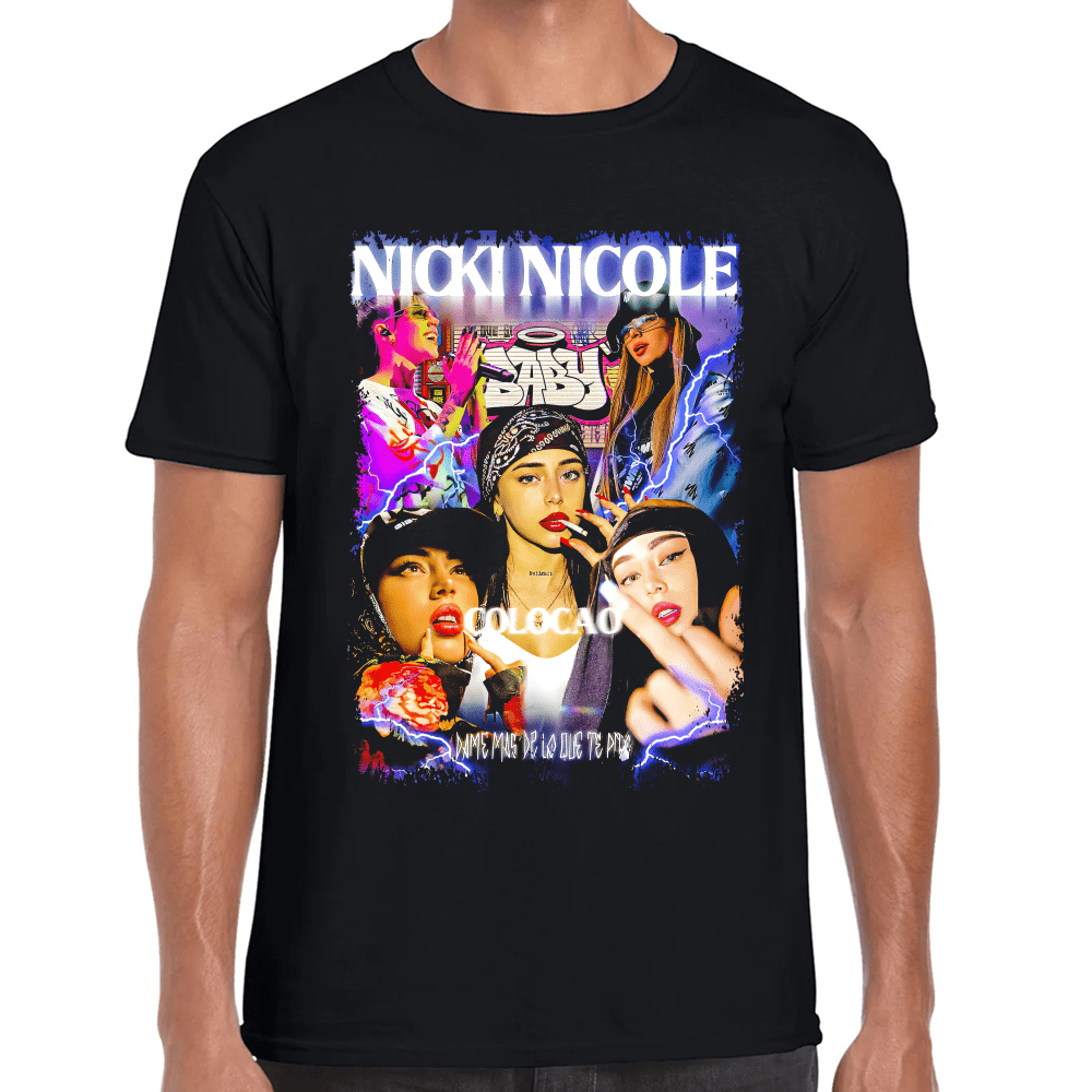 Playera Nicki Nicole Algodón Premium #0001237 Imagen principal del producto