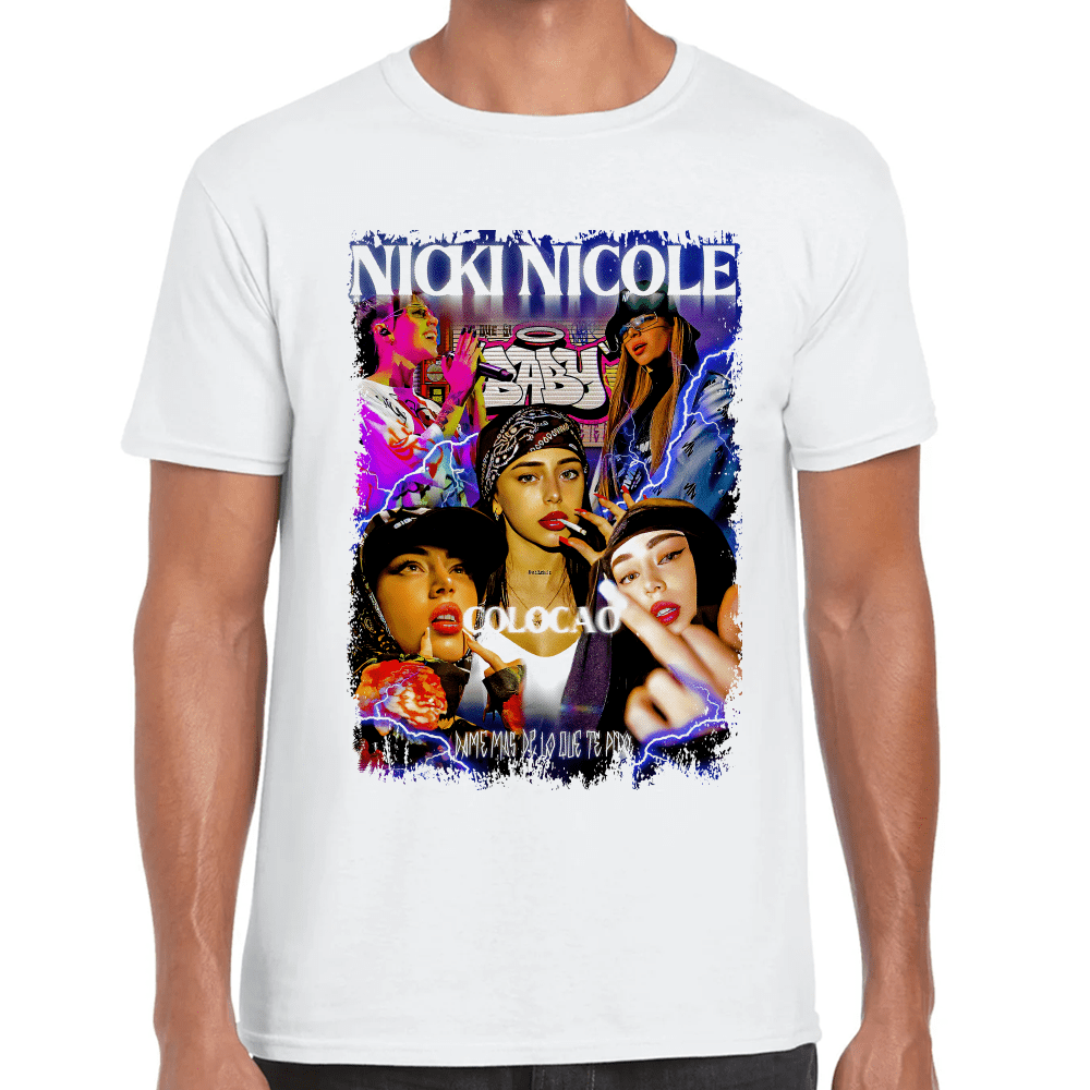 Playera Nicki Nicole Algodón Premium #0001237