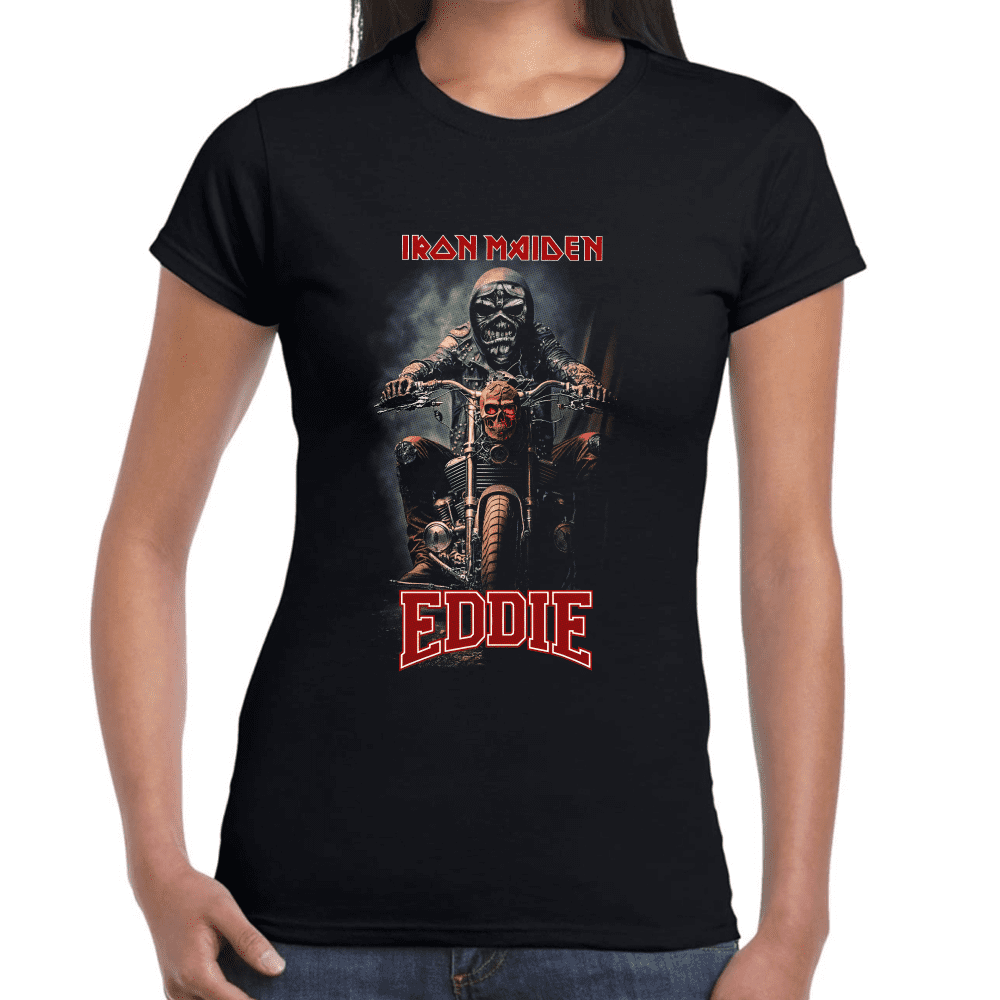 Playera Iron Maiden Eddie the Head Algodón Premium #1243