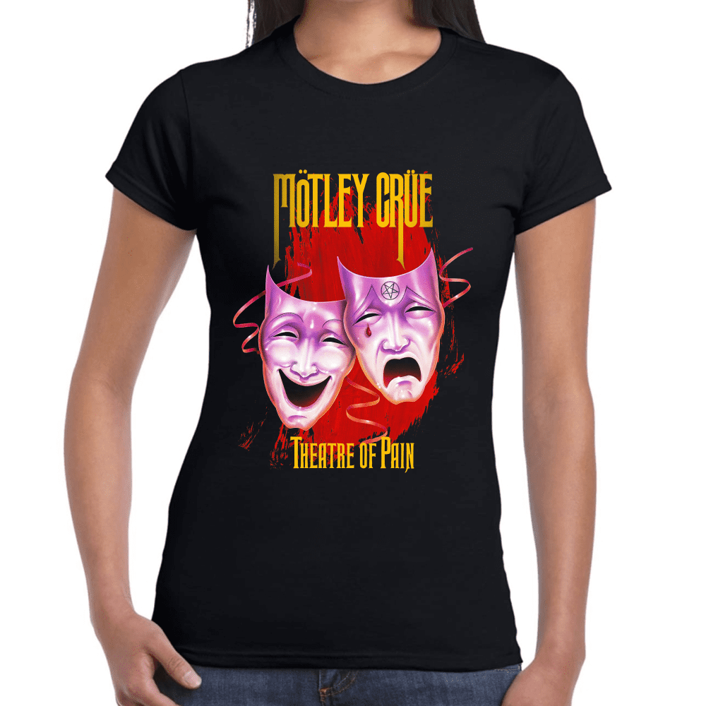 Playera Mötley Crüe Theatre of Pain Algodón Premium #1246