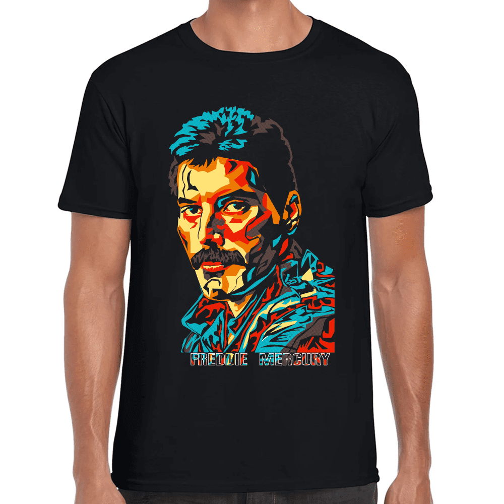 Playera Freddie Mercury Algodón Premium #1247