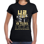 Playera U2 48 Years Algodón Premium #0001252