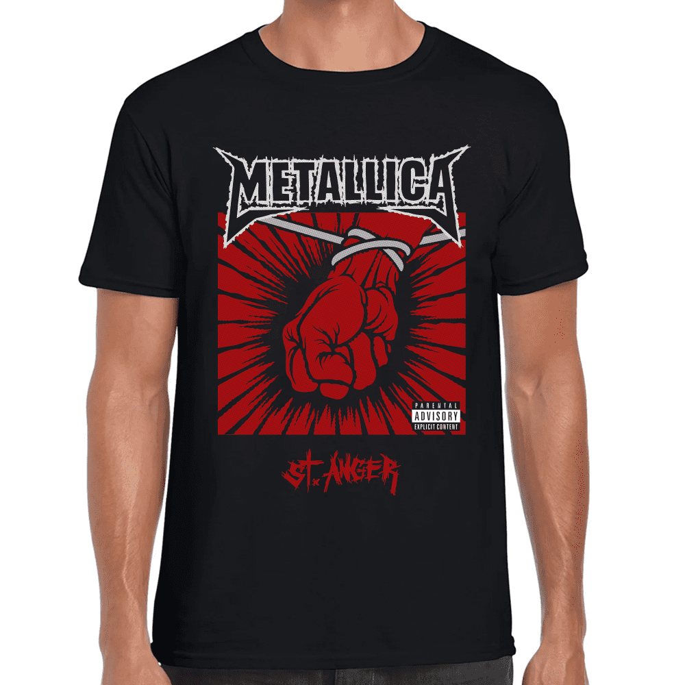 Playera Metallica St Anger Algodón Premium #1253 Imagen principal del producto