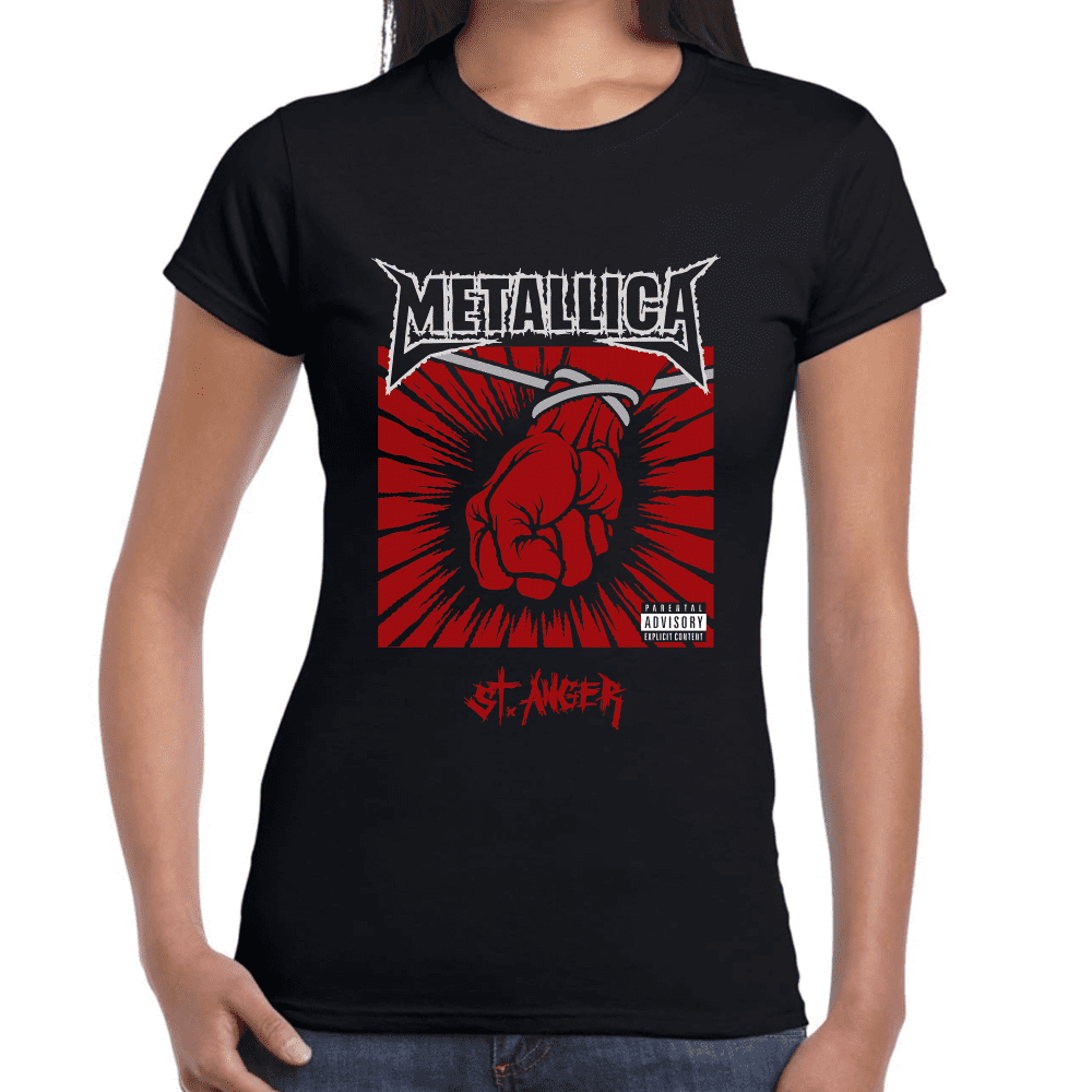 Playera Metallica St Anger Algodón Premium #1253