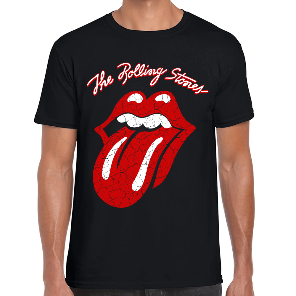 Playera The Rolling Stones Logo Algodón Premium #0001255 Imagen principal del producto