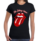 Playera Para Mujer The Rolling Stones Logo Algodón Premium #0001255