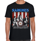 Playera Ramones Hey Ho Lets Go Algodón #0001256