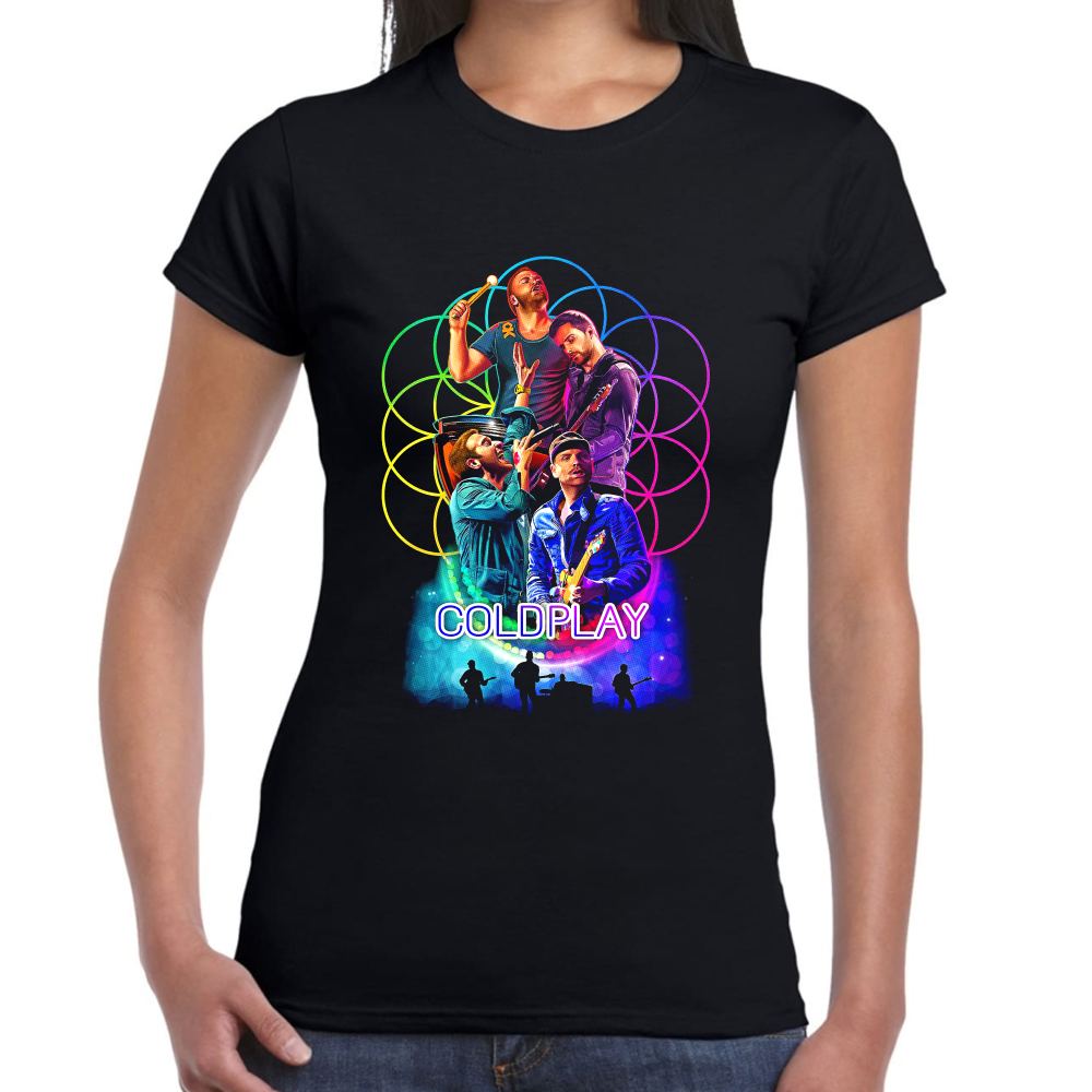 Playera Coldplay A Head Full of Dreams #0001260 Imagen secundaria del producto