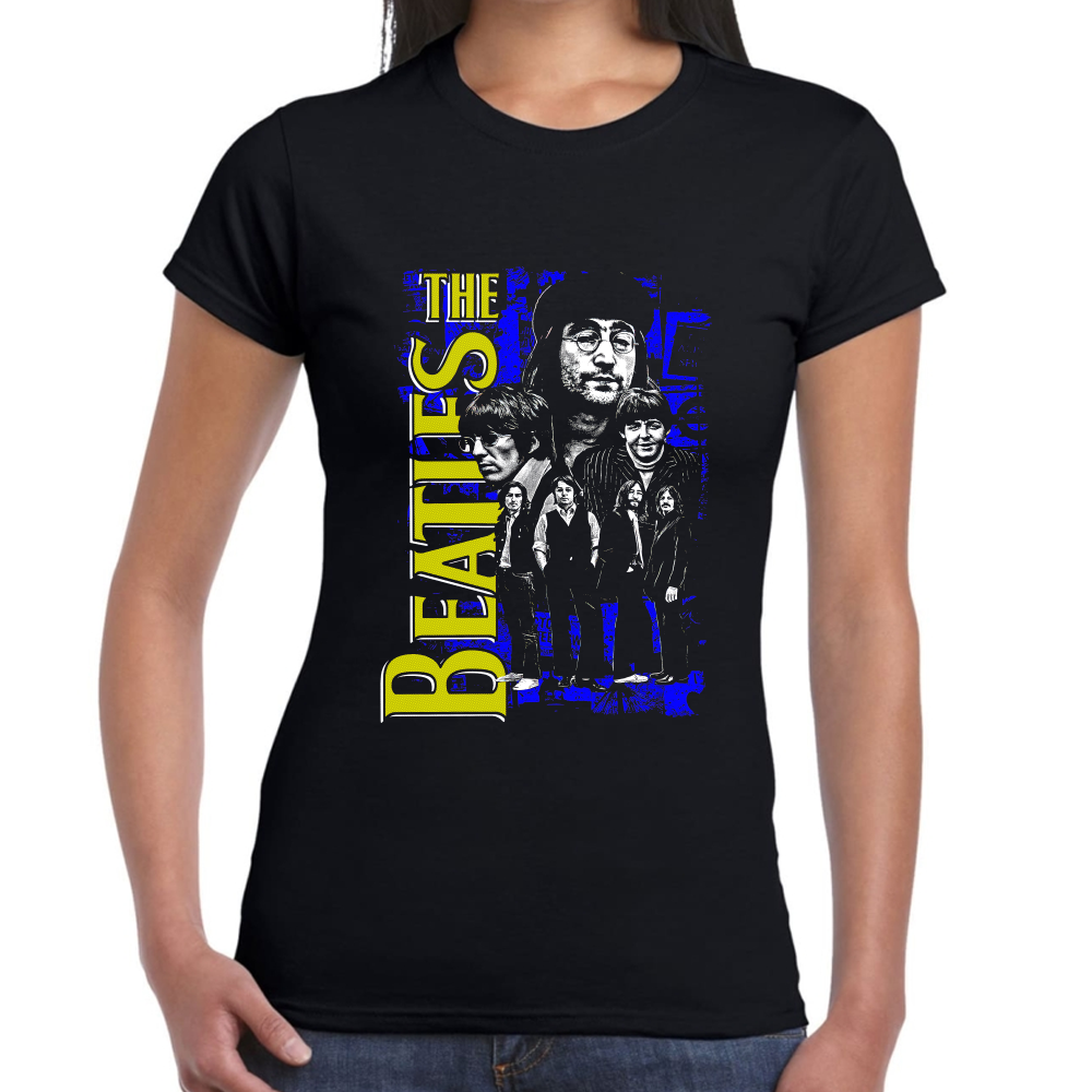 Playera The Beatles Cartoon #0001262 Imagen secundaria del producto