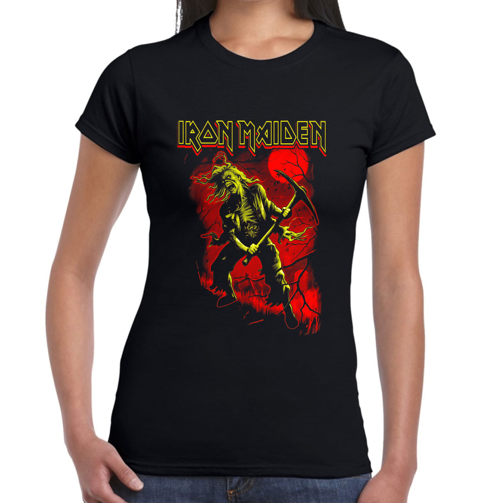 Playera Iron Maiden Algodón Premium #0001263